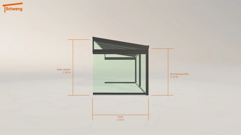 #DE Schweng Terrassenüberdachung S400 (ID rjkmxd)