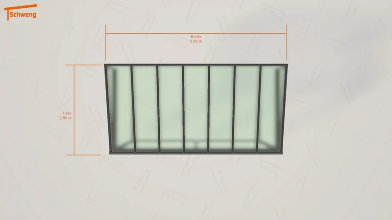 #DE Schweng Terrassenüberdachung S400 (ID rjkmxd)
