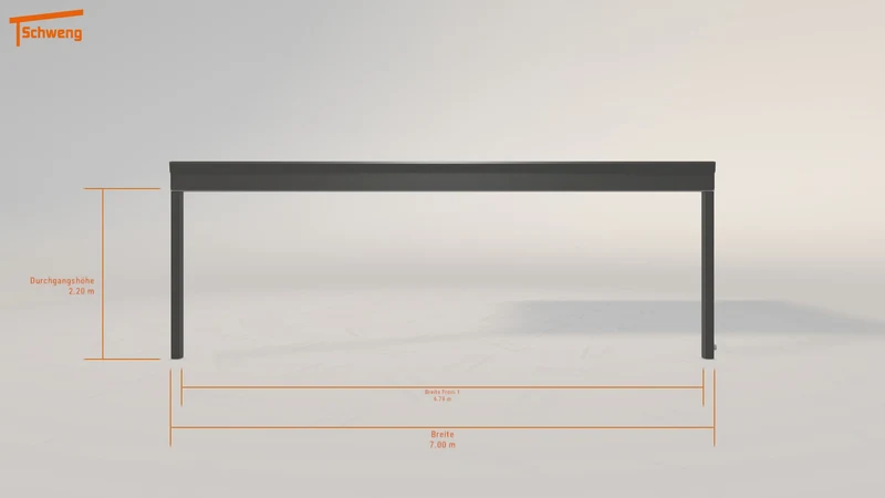 #DE Schweng Pultdachcarport S400 (ID n5ny9v)