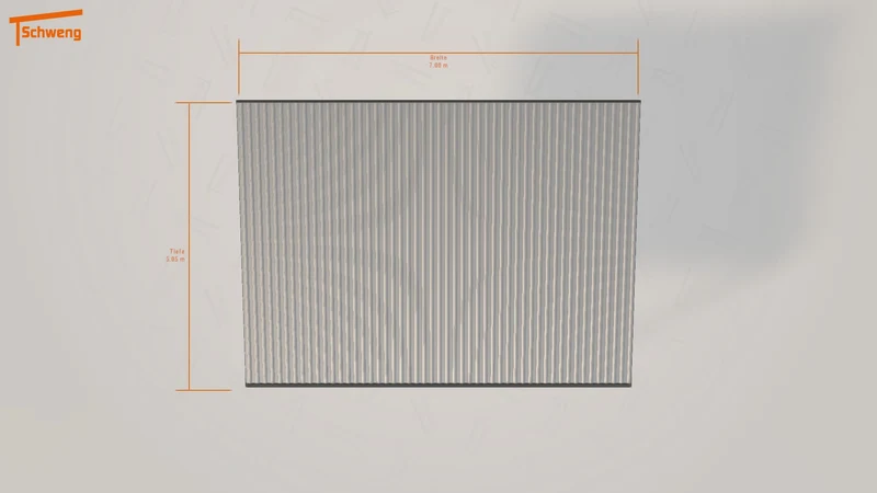 #DE Schweng Pultdachcarport S400 (ID n5ny9v)