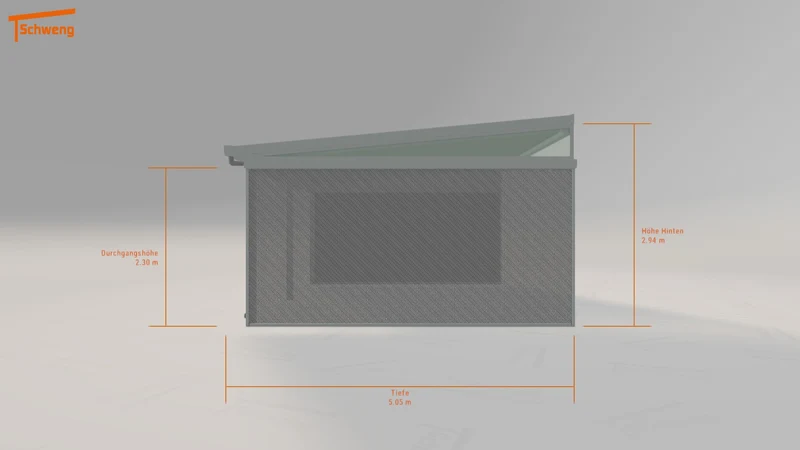 #AT Schweng Terrassenüberdachung S400 (ID yg2vrb)