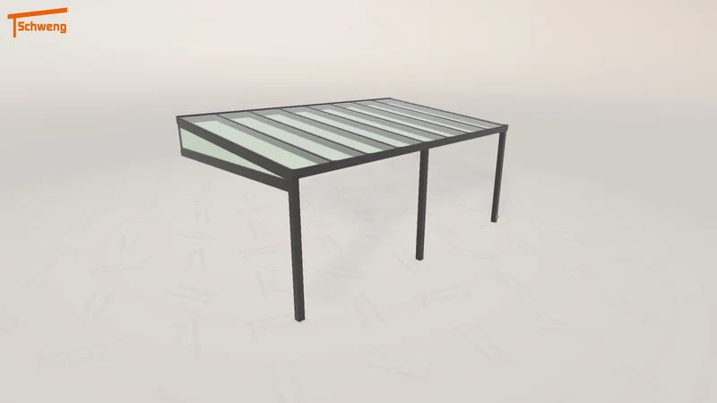 #DE Schweng Terrassenüberdachung S400 (ID w3py4y)