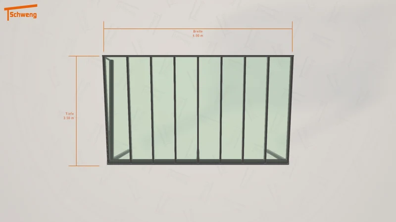 #DE Schweng Terrassenüberdachung S400 (ID w3py4y)