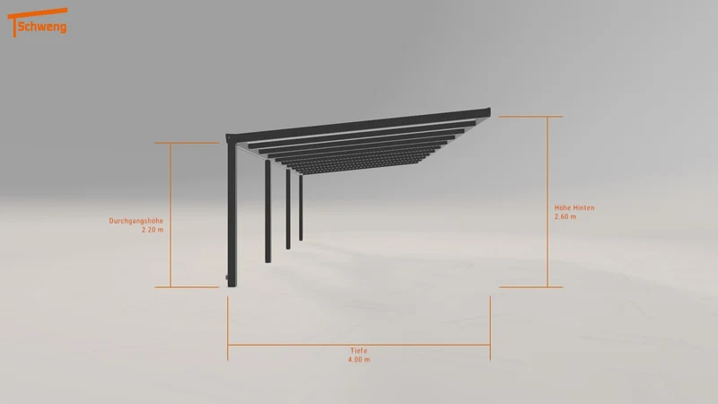 #DE Schweng Terrassenüberdachung S400 (ID 2qkbvv)