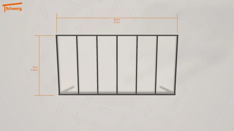 #DE Schweng Terrassenüberdachung S400 (ID dv8zkr)