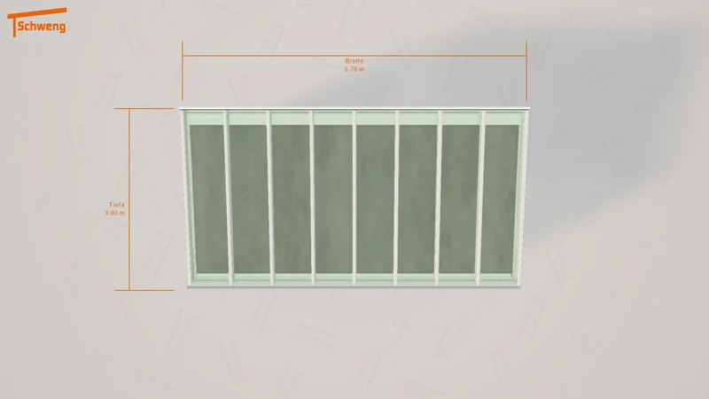 #DE Schweng Terrassenüberdachung S400 (ID zb4gxv)