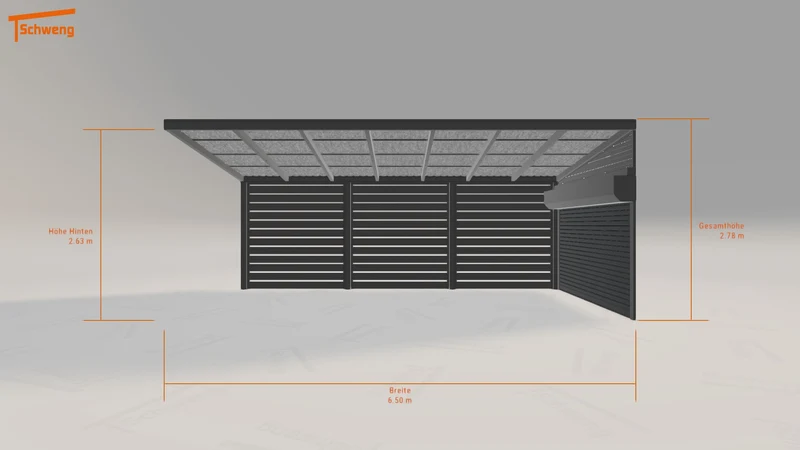 #DE Schweng Pultdachcarport S400 (ID rjknm9) #MTG