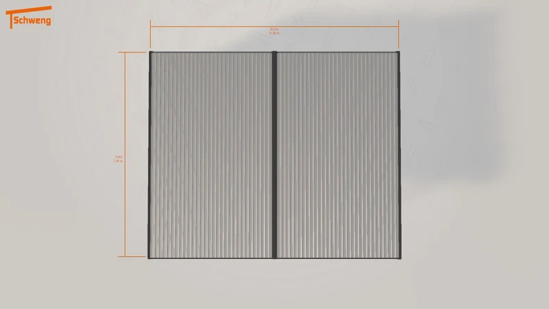 #DE Schweng Flachdachcarport C600 (ID g7z592) #MTG