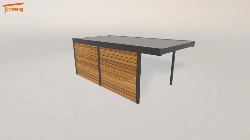 #DE Schweng Flachdachcarport C600 (ID bk7pb7) #MTG