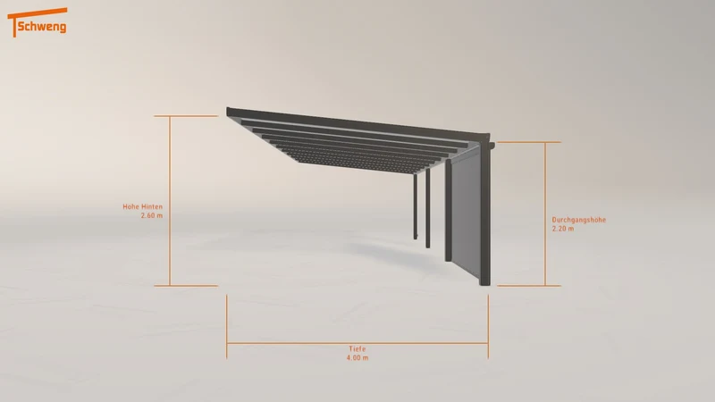 #DE Schweng Terrassenüberdachung S400 (ID 85ypx2)
