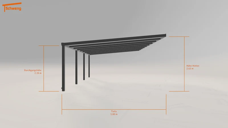 #DE Schweng Terrassenüberdachung S400 (ID x73gq8)