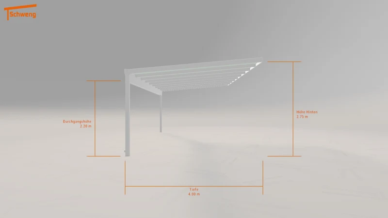 #DE Schweng Terrassenüberdachung S400 (ID rjk82g)