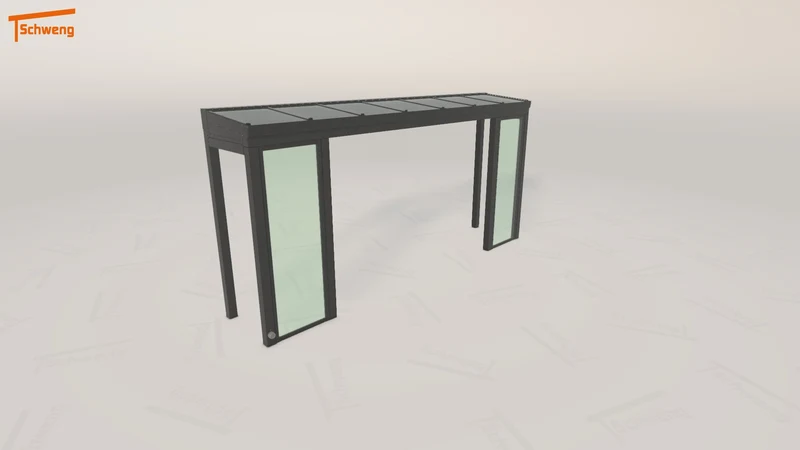 #DE Schweng Terrassenüberdachung S350 (ID qdn347)