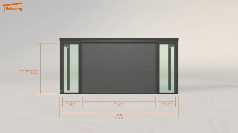 #DE Schweng Terrassenüberdachung S350 (ID mjq3g8)