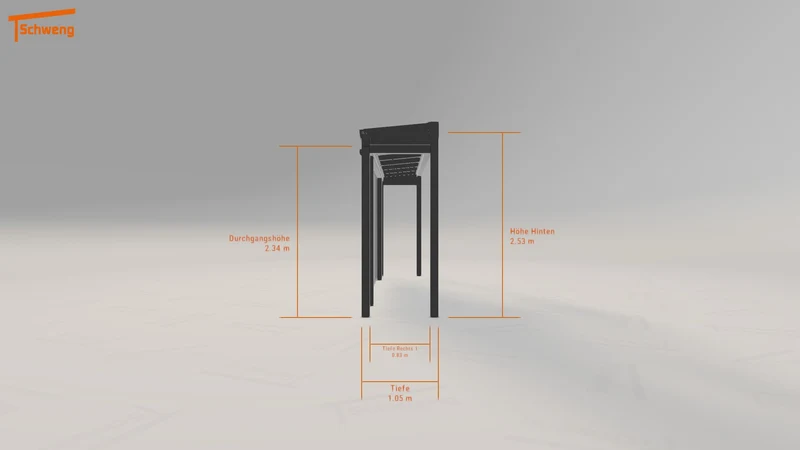 #DE Schweng Terrassenüberdachung S350 (ID mjq3g8)