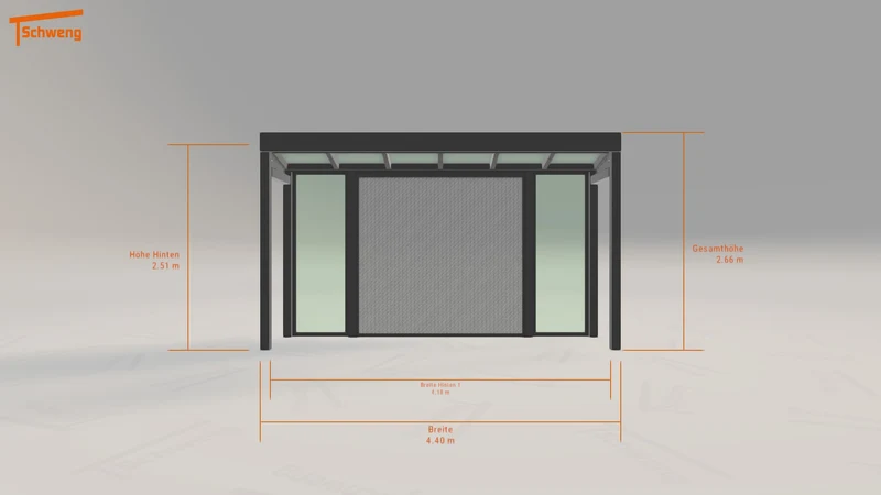 #DE Schweng Terrassenüberdachung S350 (ID jjn3vy)