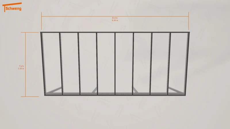 #DE Schweng Terrassenüberdachung S350 (ID 9w5x34)