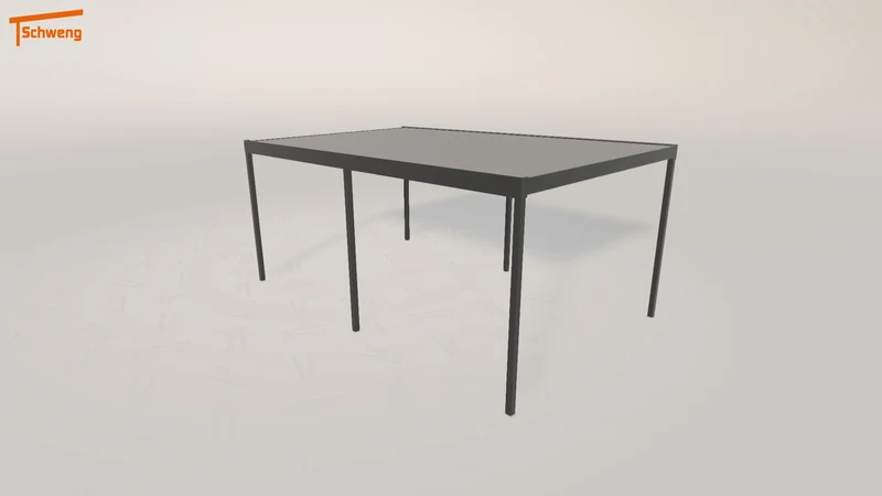 #DE Schweng Flachdachcarport C600+ (ID 5mdgmk)