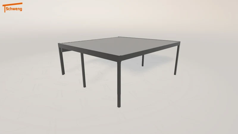 #DE Schweng Flachdachcarport C600 (ID qdnjyz) #MTG