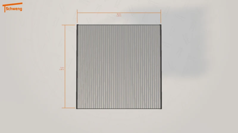#DE Schweng Flachdachcarport C600 (ID qdnjyz) #MTG
