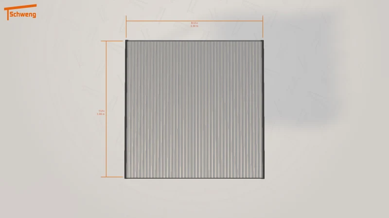 #DE Schweng Flachdachcarport C600 (ID n5n7v3) #MTG