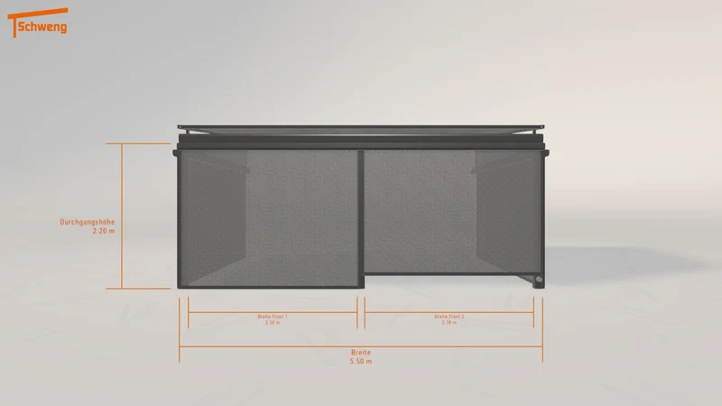#DE Schweng Terrassenüberdachung S400 (ID pbd8v8)