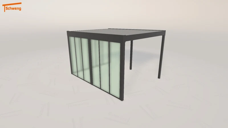 #DE Schweng Flachdachcarport C600 (ID yg2nnv)