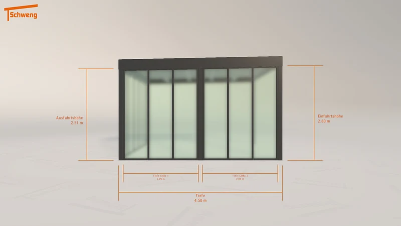 #DE Schweng Flachdachcarport C600 (ID yg2nnv)