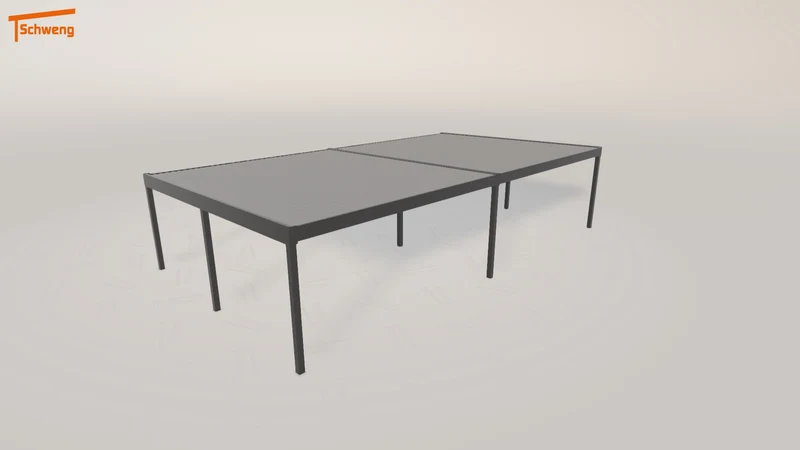 #DE Schweng Flachdachcarport C600+ (ID zb4ggv) #MTG