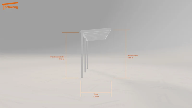 #DE Schweng Terrassenüberdachung S350 (ID 85yp2j)