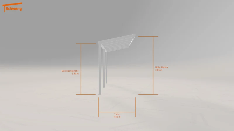 #DE Schweng Terrassenüberdachung S350 (ID 779bjx)
