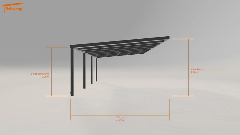 #DE Schweng Terrassenüberdachung S400 (ID 5mdzx4)