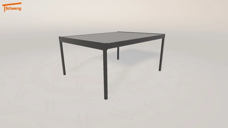 #DE Schweng Flachdachcarport C600 (ID yg2jv3)