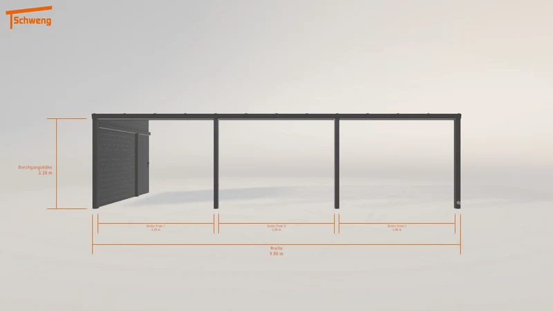 #DE Schweng Pultdachcarport S350 (ID n5nmg5) #MTG