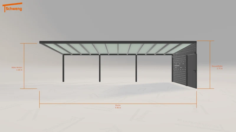 #DE Schweng Pultdachcarport S350 (ID n5nmg5) #MTG