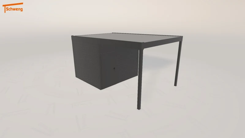 #DE Schweng Flachdachcarport C600 (ID x739jb) #MTG