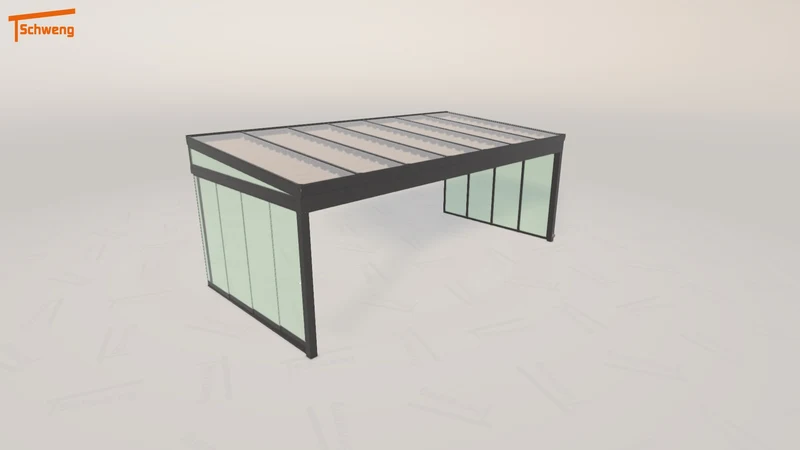 #DE Schweng Terrassenüberdachung S400 (ID qdnxpg)