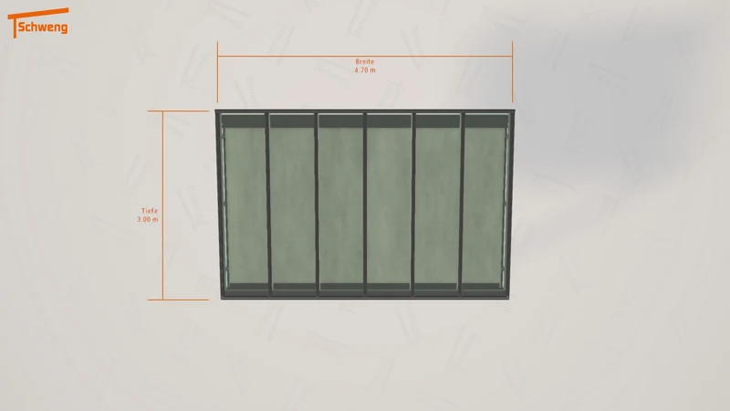 #DE Schweng Terrassenüberdachung S350 (ID 33kw2z) #MTG