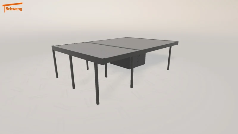 #CH Schweng Flachdachcarport C600+ (ID pbdj8q) #MTG