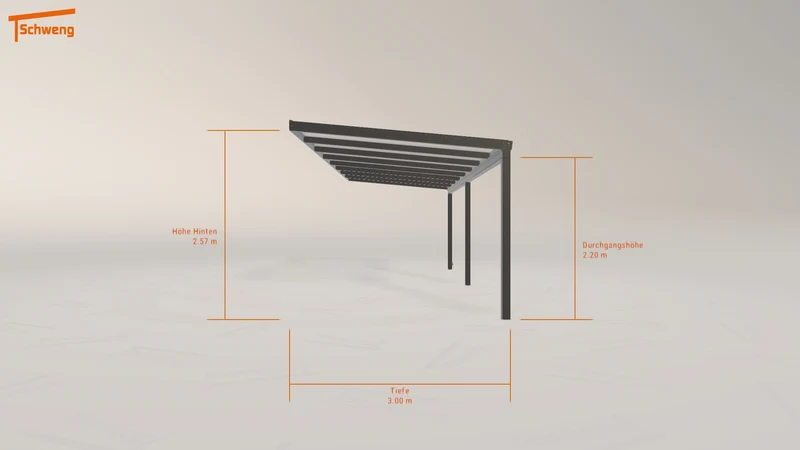 #DE Schweng Terrassenüberdachung S350 (ID v4prj7)