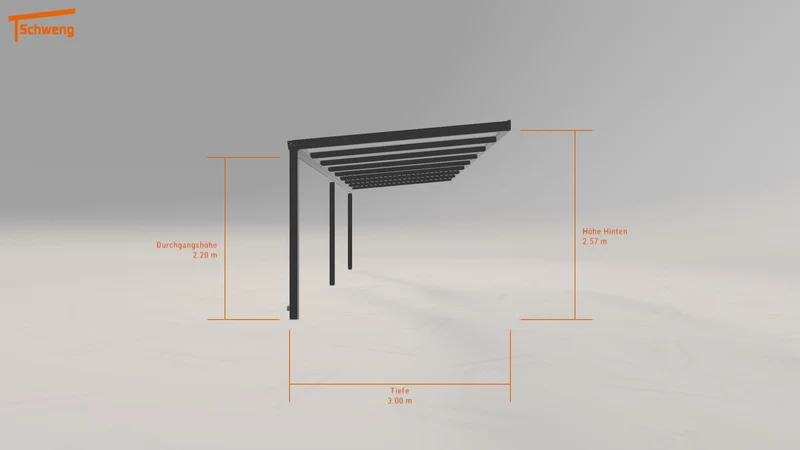 #DE Schweng Terrassenüberdachung S350 (ID v4prj7)
