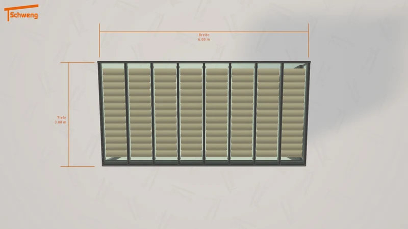 #DE Schweng Terrassenüberdachung S350 (ID mjq223)