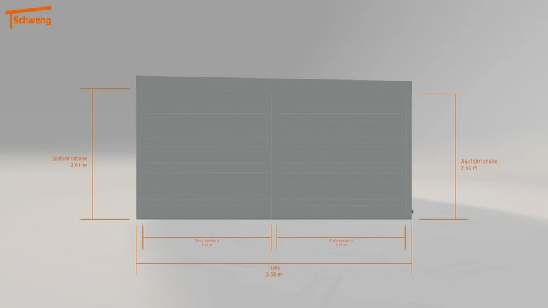 #DE Schweng Flachdachcarport C600 (ID 779b45) #MTG