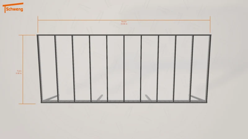 #DE Schweng Terrassenüberdachung S400 (ID 85y9gr)