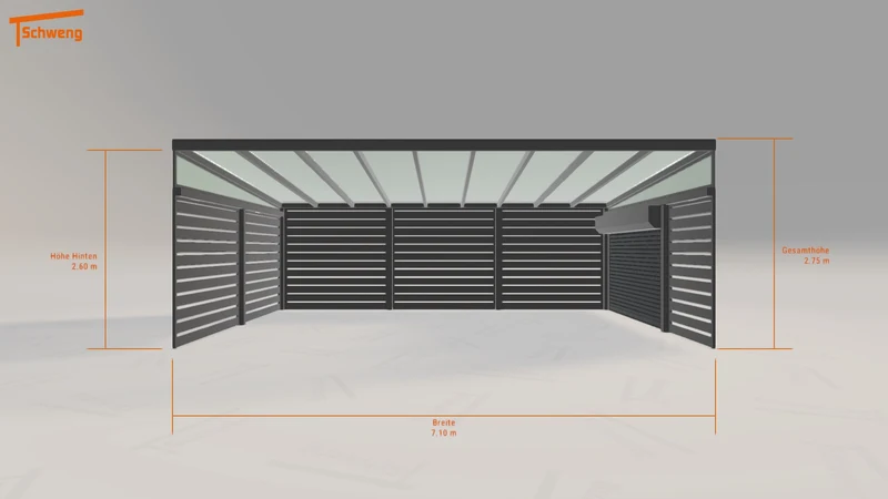 #DE Schweng Pultdachcarport S400 (ID yg2y9z) #MTG