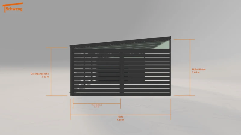 #DE Schweng Pultdachcarport S400 (ID yg2y9z) #MTG
