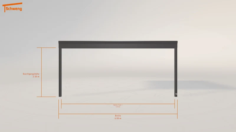 #DE Schweng Pultdachcarport S400 (ID w3pkd4)