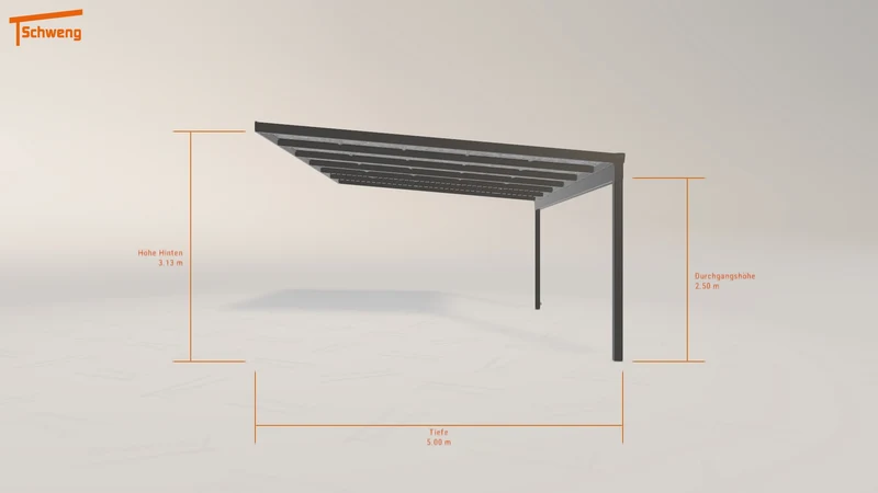 #DE Schweng Pultdachcarport S400 (ID w3pkd4)