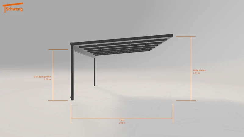 #DE Schweng Pultdachcarport S400 (ID w3pkd4)