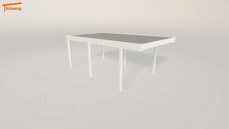 #DE Schweng Flachdachcarport C600 (ID 85ygvx)